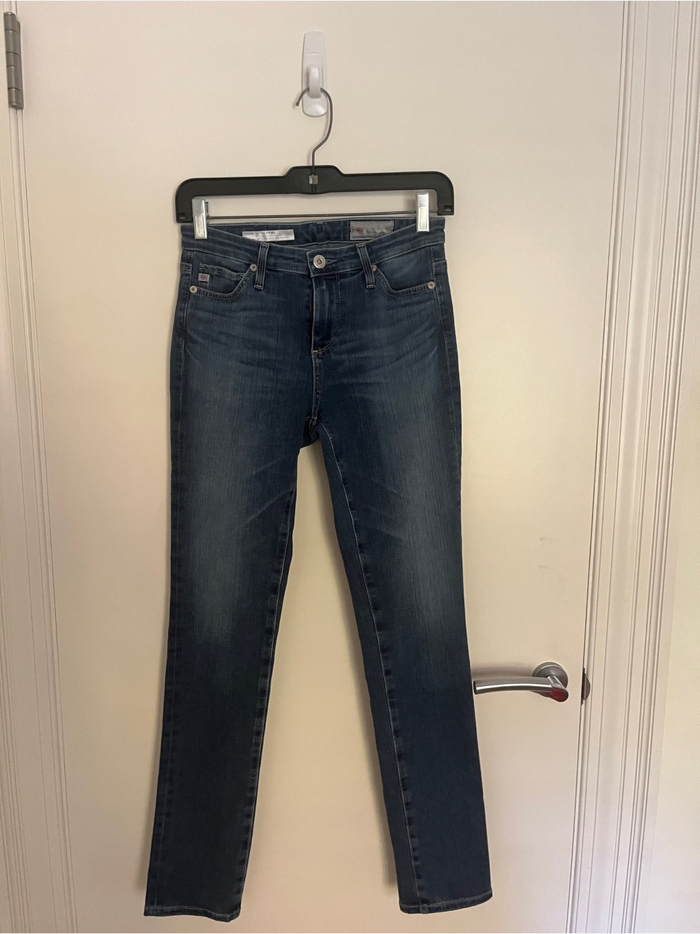 Ag Adriano Goldschmied Slim Skinny Jeans in Dark Indigo
